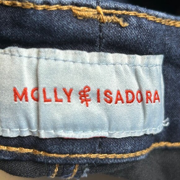 Molly and Isadora Women's size 16W Ankle Skinny Blue Jeans - Picture 12 of 14